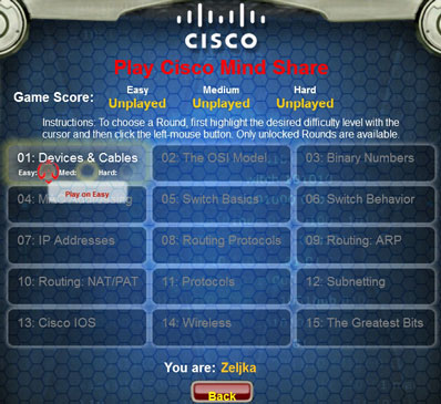 Cisco Mind Share Learning Game Download